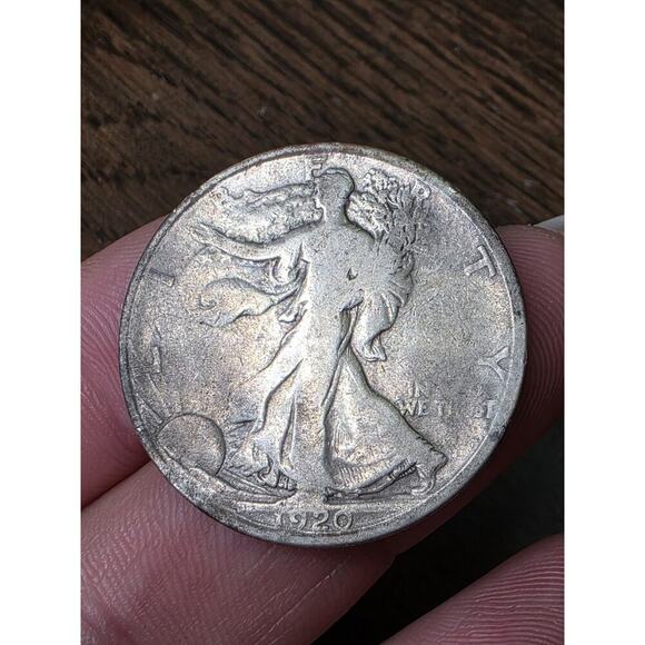 1920 S Walking Liberty Half Dollar Scarce Semi Key Date Silver Walker Coin 3 - Picture 13 of 16